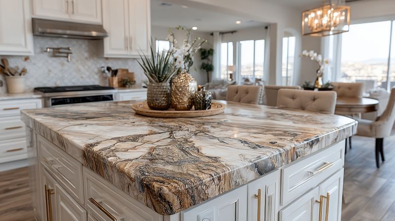 Granite Countertop with Decorative Edging